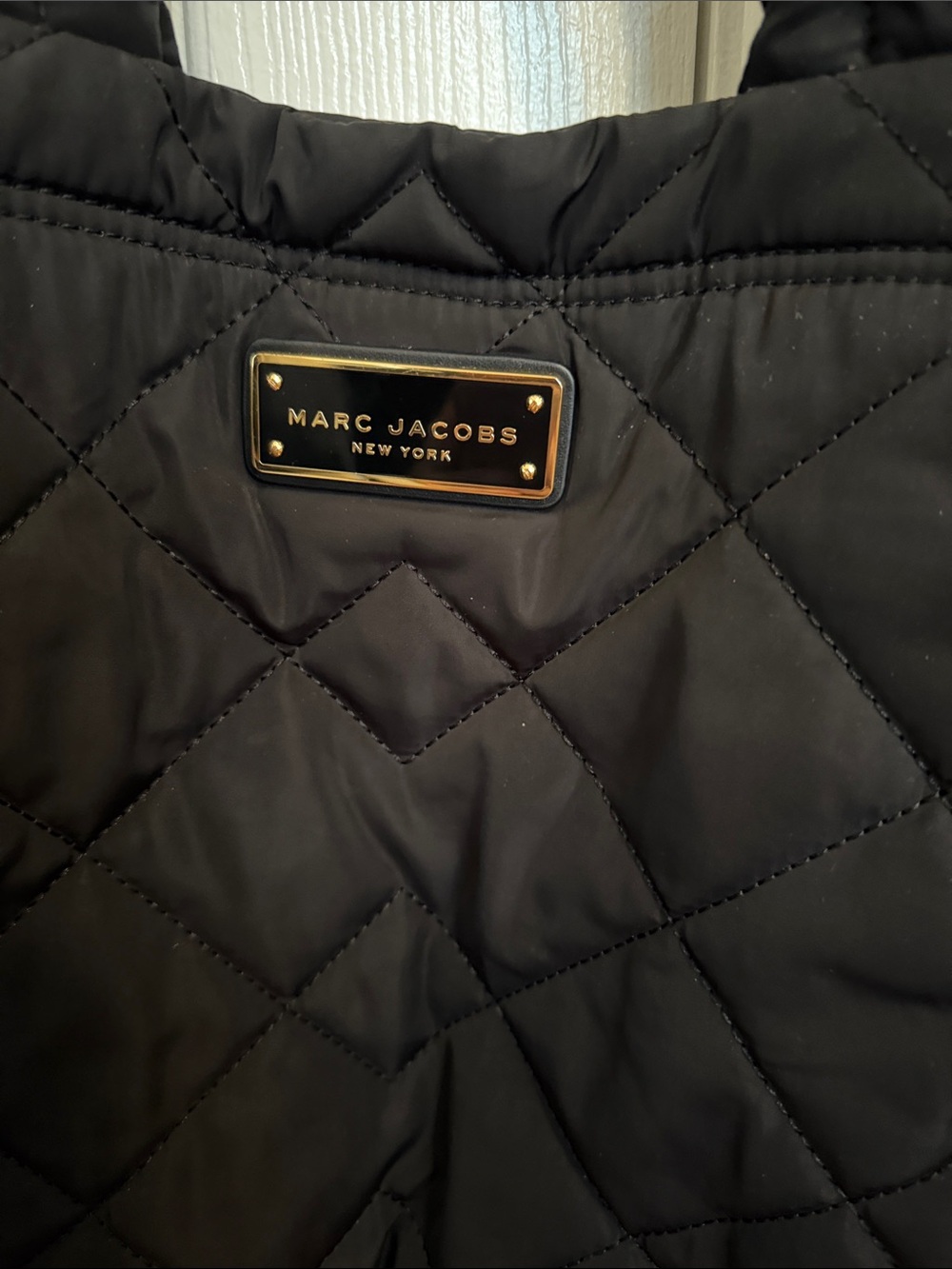 Marc Jacobs Black Quilted Tote - Picture 2 of 8